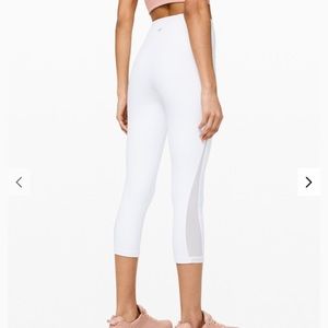 Lululemon Train Times Crop White